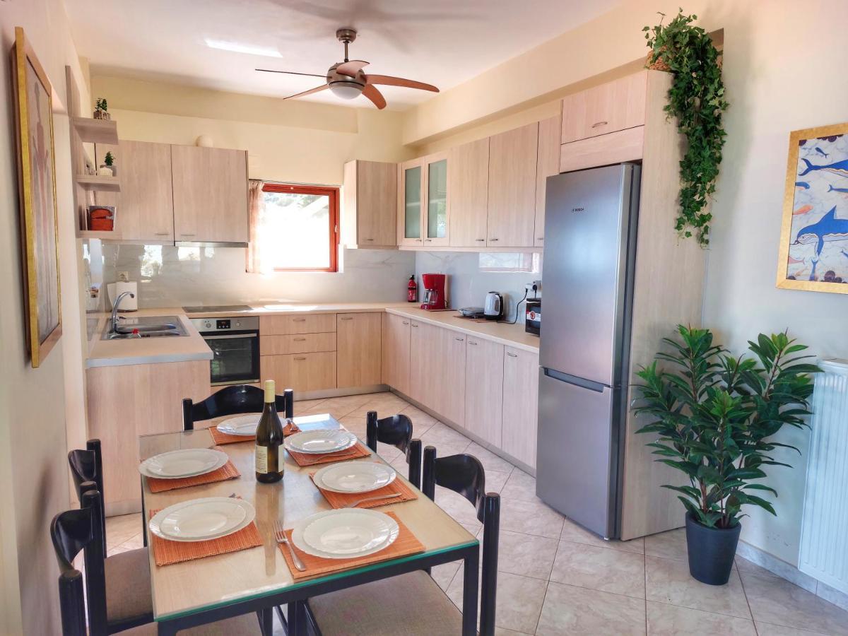 Villa Balcony, Cozy Villa With Amazing View Rodhiá 외부 사진