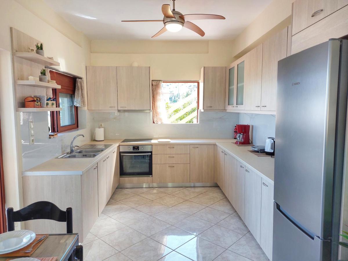 Villa Balcony, Cozy Villa With Amazing View Rodhiá 외부 사진