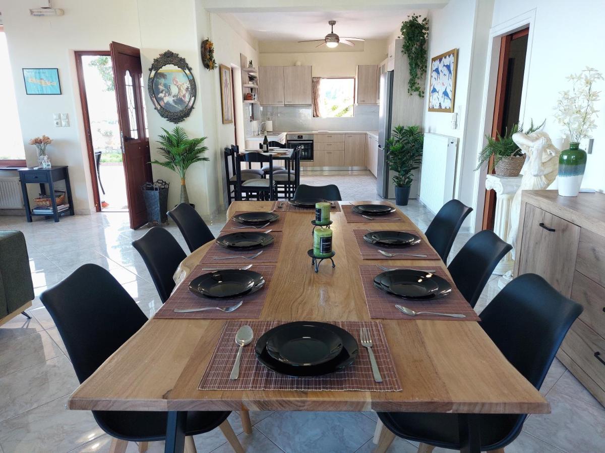 Villa Balcony, Cozy Villa With Amazing View Rodhiá 외부 사진