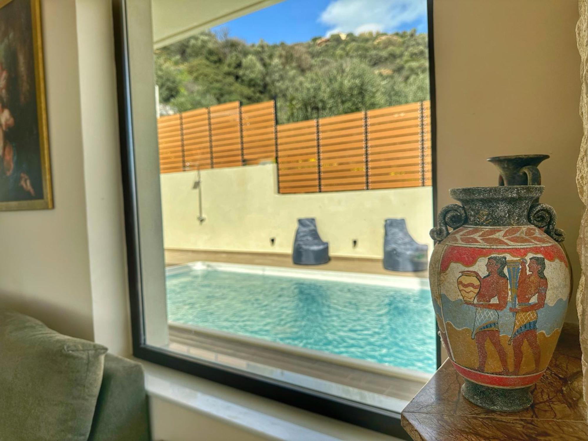 Villa Balcony, Cozy Villa With Amazing View Rodhiá 외부 사진
