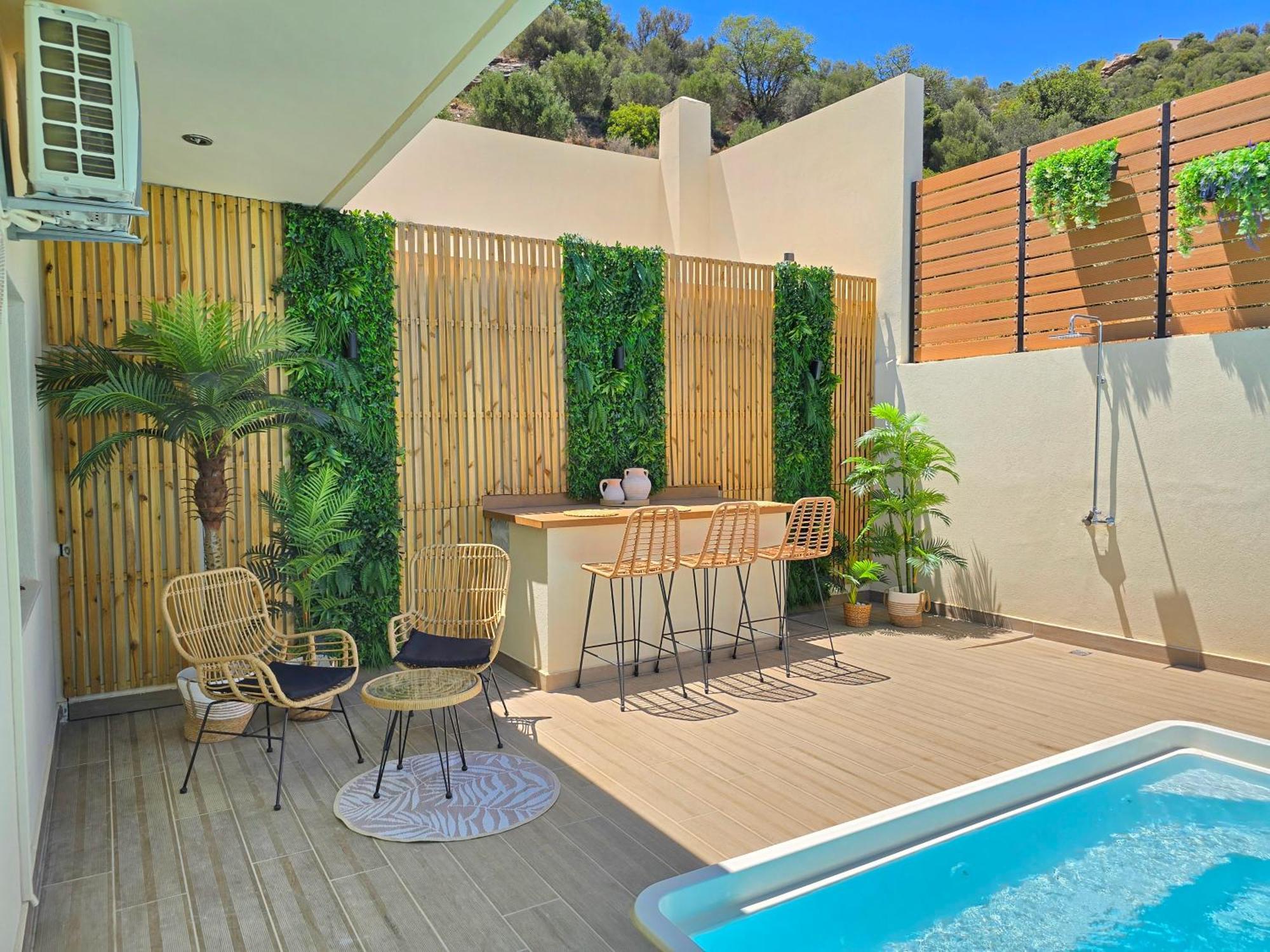 Villa Balcony, Cozy Villa With Amazing View Rodhiá 외부 사진