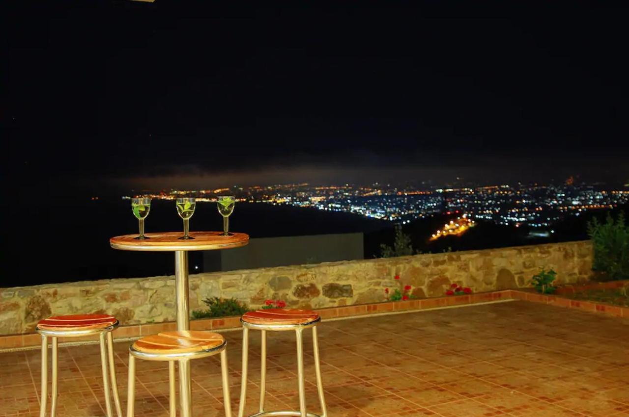 Villa Balcony, Cozy Villa With Amazing View Rodhiá 외부 사진